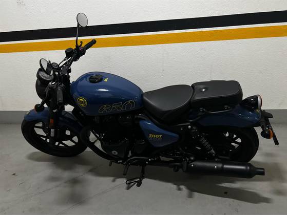 ROYAL ENFIELD SHOTGUN 650 PLASMA BLUE ROYAL ENFIELD SHOTGUN 650 PLASMA BLUE